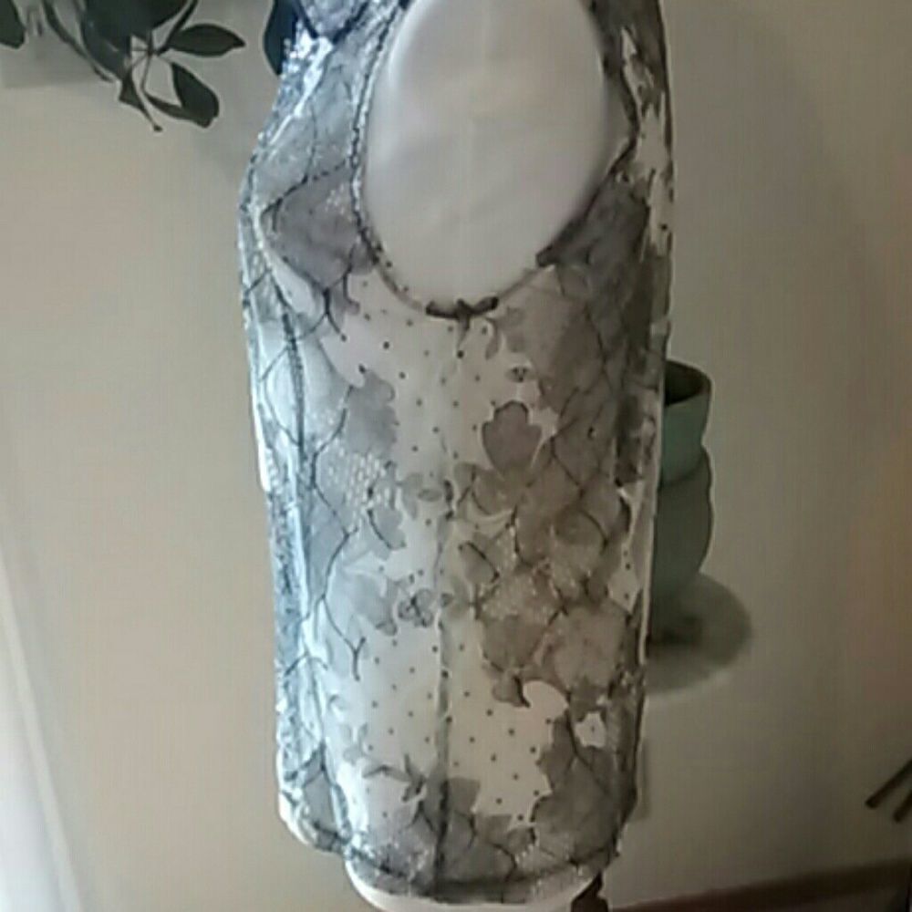Damee, Inc. Sheer Vest - Picture 2 of 7